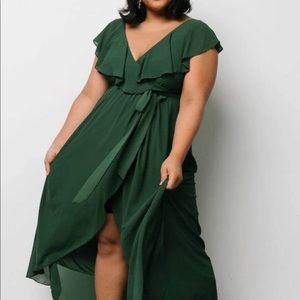 NWT Baltic born evergreen katya dress xl